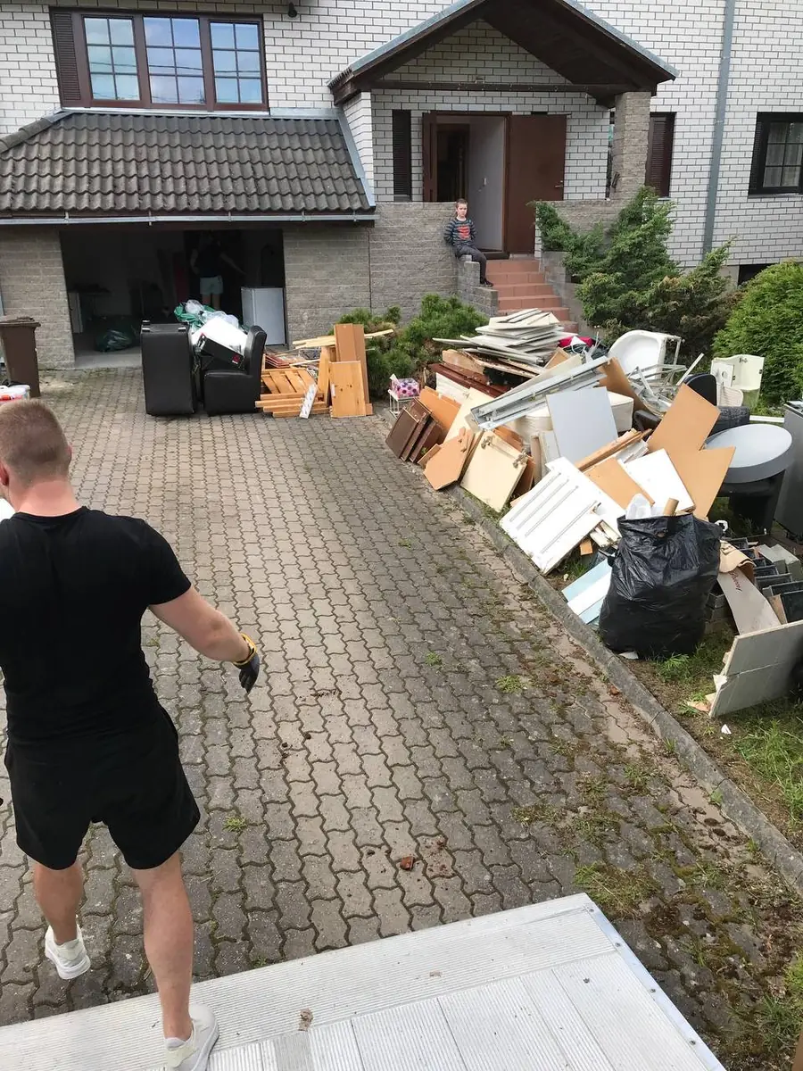 Ehitusprügi äravedu pärast remonti Tallinnas